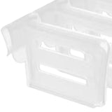 Maxbell Set of 4Pcs Expandable Fridge Space Allocators Organisers Keep Shelf Tidy