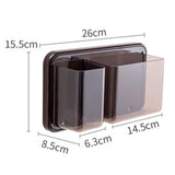 Maxbell Magnet Fridge Storage Shelf Two Compartments for Cabinet Pantry