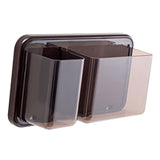 Maxbell Magnet Fridge Storage Shelf Two Compartments for Cabinet Pantry