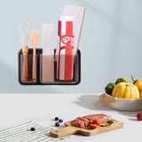 Maxbell Magnet Fridge Storage Shelf Two Compartments for Cabinet Pantry