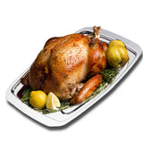 Maxbell Stainless Steel Bakeware Tray Roaster Chicken Oven Grill Pans for Picnic