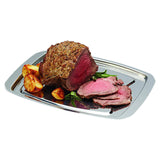 Maxbell Stainless Steel Bakeware Tray Roaster Chicken Oven Grill Pans for Picnic
