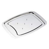 Maxbell Stainless Steel Bakeware Tray Roaster Chicken Oven Grill Pans for Picnic