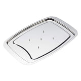 Maxbell Stainless Steel Bakeware Tray Roaster Chicken Oven Grill Pans for Picnic