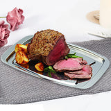 Maxbell Stainless Steel Bakeware Tray Roaster Chicken Oven Grill Pans for Picnic