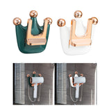 Maxbell Hair Dryer Shelfs Foldable Bathroom Tray for Countertop Toilet Hair Tools Green