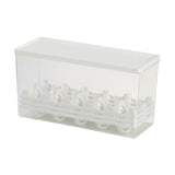 Maxbell Egg Fresh Storage Box Eggs Storage Container for Cabinet Restaurant Kitchen 28cmx11cmx14cm
