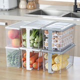 Maxbell Egg Fresh Storage Box Eggs Storage Container for Cabinet Restaurant Kitchen 28cmx11cmx14cm