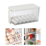 Maxbell Egg Fresh Storage Box Eggs Storage Container for Cabinet Restaurant Kitchen 30.5cmx16cmx15.5cm