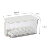 Maxbell Egg Fresh Storage Box Eggs Storage Container for Cabinet Restaurant Kitchen 30.5cmx16cmx15.5cm