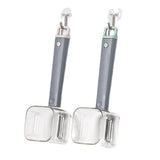 Maxbell Vegetable Peeling Tool with Storage Box with Handle Hole for Hanging Grey