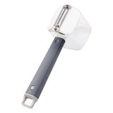 Maxbell Vegetable Peeling Tool with Storage Box with Handle Hole for Hanging Grey