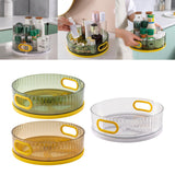 Maxbell Perfume Display Tray Large Capacity Cosmetic Storage Box for Countertop Green