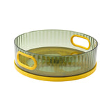 Maxbell Perfume Display Tray Large Capacity Cosmetic Storage Box for Countertop Green
