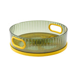 Maxbell Perfume Display Tray Large Capacity Cosmetic Storage Box for Countertop Green