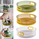 Maxbell Perfume Display Tray Large Capacity Cosmetic Storage Box for Countertop Green