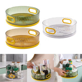 Maxbell Perfume Display Tray Large Capacity Cosmetic Storage Box for Countertop Green