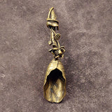 Maxbell Tea Spoon Shovel Brass Delicate Accessories for Tea Ceremony Home Restaurant