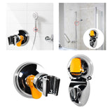 Maxbell Suction Cup Shower holder No Drill Adjustable Wall Mounted for RV 7cmx10.5cm