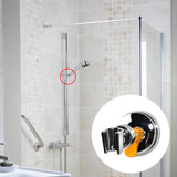 Maxbell Suction Cup Shower holder No Drill Adjustable Wall Mounted for RV 7cmx10.5cm
