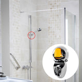 Maxbell Suction Cup Shower holder No Drill Adjustable Wall Mounted for RV 7cmx13.5cm