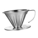 Maxbell Pour Over Coffee Dripper Stainless Steel Coffee Machine Accessories Washable Size S