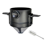 Maxbell Reusable Coffee Filter Funnel Baskets Foldable Bracket for Kitchen Camping