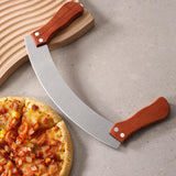 Maxbell Pizza Cutter with Anti Slip Double Handle Pizza Chopper for Kitchen Tool