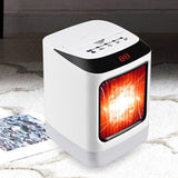 Maxbell Electric Heater with 2 Settings 800W Timer for Indoor Use Home Desk