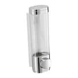 Maxbell Hand Soap Dispenser Wall Mounted Shower Soap for Bathroom Hotel Washroom Silver Single