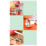 Maxbell Corer Remover 304 Stainless Steel for Bell Peppers Removing Cores Pits Small