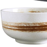 Maxbell Large Noodles Chinese Style Stackable Round for Fruit Snacks Cereal White