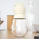 Maxbell Manual Pepper or Salt Grinder Adjustable Coarseness 150ml for Household White