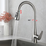 Maxbell Stainless Steel Kitchen Sink Faucets Mixer Tap for Kitchen Bathroom RV