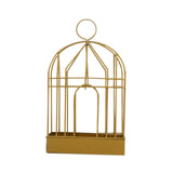 Maxbell Bird Cage Incense Holder Hanging Shelf for Bedroom Indoor Outdoor Decoration Gold