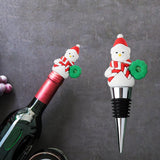 Maxbell Bottle Stopper Christmas Santa Reusable B