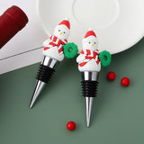 Maxbell Bottle Stopper Christmas Santa Reusable B