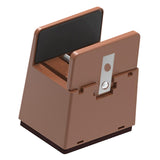 Maxbell 2Pcs Bed Risers Support Foot Pad Heightening Mat for Bed Cabinet Table Brown