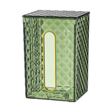 Maxbell Toilet Paper Tissue Wall Mounted Decorate Modern Storage for Bathroom Green