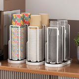 Maxbell Coffee Cup Holder Storage Kitchen Bathroom Throwaway Paper Cup Dispenser