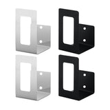 Maxbell Hanging Wall Mount Storage Rack Stainless Steel for Kitchen Home Utensils Silver