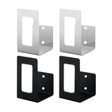 Maxbell Hanging Wall Mount Storage Rack Stainless Steel for Kitchen Home Utensils Silver