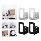 Maxbell Hanging Wall Mount Storage Rack Stainless Steel for Kitchen Home Utensils Silver