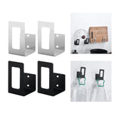 Maxbell Hanging Wall Mount Storage Rack Stainless Steel for Kitchen Home Utensils Silver