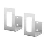 Maxbell Hanging Wall Mount Storage Rack Stainless Steel for Kitchen Home Utensils Silver