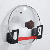 Maxbell Hanging Wall Mount Storage Rack Stainless Steel for Kitchen Home Utensils Black