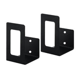 Maxbell Hanging Wall Mount Storage Rack Stainless Steel for Kitchen Home Utensils Black