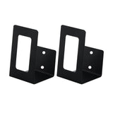 Maxbell Hanging Wall Mount Storage Rack Stainless Steel for Kitchen Home Utensils Black