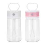 Maxbell Drink Shaker Bottle bottles with Handle for Shakes Kitchen White