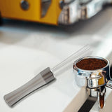 Maxbell Manual Espresso Distribution Tool Professional Metal Durable for Bars Office Argent
